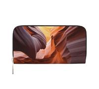 Bocvgbbrd Antelope Canyon Portefeuilles en cuir pour homme Portefeuilles pour hommes Portefeuilles pour hommes Porte-cartes UK Portefeuilles de documents Portefeuilles en cuir Portefeuille pour femme,