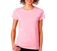 BOD HOME, Lot de 1 ou 2 t-shirts pour femme, manches courtes, 100 % coton, t-shirt ras du cou léger et respirant, huit couleurs, confortable et doux, t-shirt basique décontracté, tailles S, M, L, XL,