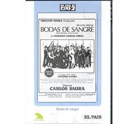 BODAS DE SANGRE REAL. CARLOS SAURA 1981. AVEC: ANTONIO GADES CRISTINA HOYOS JUAN ANTONIO JIMENEZ EL GUITO