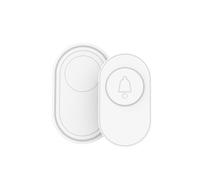 Boddceto 433 MHz Sonnette Sans Étanche Smart Home Sonnette Kit Vision Nocturne Anneau Fluorescent Flash Alarme de Sécurité Prise UE