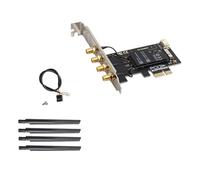 Boddceto Adaptateur sans BCM94360CD Hackintosh PCIe 1750 Mbps Double Bande 2,4 GHz/5 GHz,Bluetooth 4.0 Prise en Charge D'Airdrop et de Handoff