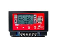 Boddceto Contrôleur de Charge Solaire MPPT 30A avec Écran LCD, Double Port USB, Support 12V / 24V / 36V / 48V / 60V, WIFI et Bluetooth