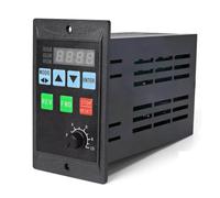 Boddceto Convertisseur de Fréquence 750 W VFD Monophasé Entrée 220 V Triphasé Sortie 220 V RS485 Onduleur pour Variateur de Vitesse de Moteur Triphasé AC