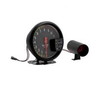 Boddceto Jauge de Tachymètre de Voiture 5 Pouces RPM 11000K 7 Couleurs 12 V Instrument Électronique Modifié Automobile Universel Noir