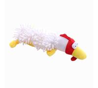 Boddceto Mastication des Dents Meulage Entraînement Jouet Grinçant Vadrouilles Interactives Peluche Chiot Jouet C
