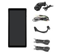 Boddceto Moniteur Vertical de Vue Latérale de Voiture de 10,36 Pouces pour Rétroviseur de Camion et de Bus, Écran Tactile, Enregistreur DVR IP68 à 2 Canaux, Droit