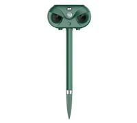 Boddceto Nouveau Répulsif de Souris Flash Solaire Extérieur Répulsif de Serpent Répulsif d'animaux Répulsif d'oiseaux à Ultrasons Potager Installation Facile