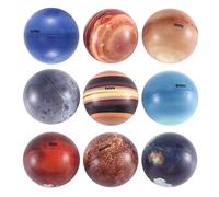Boddceto SystèMe Solaire Balles Anti-Stress Balle Anti-Stress PlanèTes pour Enfants SystèMe Solaire ModèLe PlanèTe Boules Jouet ÉDucatif