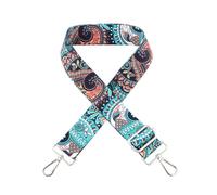 Bode D'Épaule À Imprimé Rétro De 1 Pièce, Accessoires De Sacs Diagonaux, Bretelles Réglables, Bretelles À La Mode Et Polyvalentes.