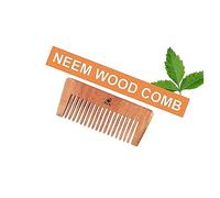 Bode Peigne en bois de margousier | Ensemble de peignes à cheveux pour homme et femme | Peigne en bois de margousier kachi pour femme | Peigne en bois pour la croissance des cheveux | Kanghi pour