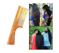 Bode Peigne en bois de margousier | Ensemble de peignes à cheveux pour homme et femme | Peigne en bois de margousier kachi pour femme | Peigne en bois pour la croissance des cheveux | Kanghi pour