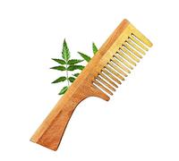 Bode Peigne en bois de margousier | Ensemble de peignes à cheveux pour homme et femme | Peigne en bois de margousier Kachi pour femme | Peigne en bois pour la croissance des cheveux | Kanghi pour