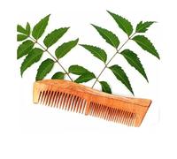 Bode Peigne en bois de margousier | Ensemble de peignes à cheveux pour homme et femme | Peigne en bois de margousier kachi pour femme | Peigne en bois pour la croissance des cheveux | Kanghi pour