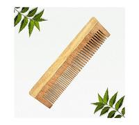Bode Peigne en bois de margousier | Ensemble de peignes à cheveux pour homme et femme | Peigne en bois de margousier kachi pour femme | Peigne en bois pour la croissance des cheveux | Kanghi pour