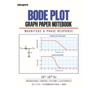 Bode Plot Graph Paper Notebook: Magnitude and Phase Response Graphs for Electrical Engineering, Control Systems and Electronics | 120 Plotting Pages, 8.5" x 11"