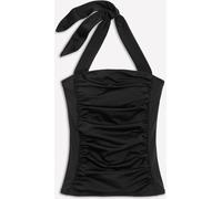 Boden Boden Black Kythira Ruched Tankini Top