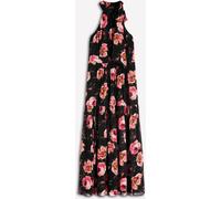 Boden Boden Black Roisin Tie Neck Maxi Dress Black EU 36 Regular (UK 8)