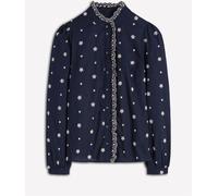 Boden Boden Blue Helena Cotton Top