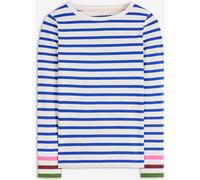 Boden Boden Blue Olivia Long Sleeve Breton T-Shirt