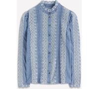 Boden Boden Blue Savannah Broderie Top
