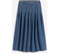 Boden Boden Blue Valentina Denim Skirt Blue EU 44 (UK 16)