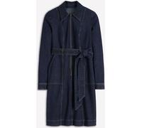 Boden Boden Blue Zip Denim Short Dress Blue EU 42 Regular (UK 14 R)