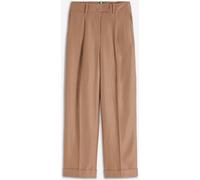 Boden Boden Brown Chiswick Turn Up Crop Trousers