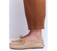 Boden Boden Cream Heidi Stitched Soft Loafers Cream EU 40 (UK 7)