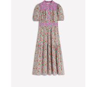 Boden Boden Cream/Pink Beatrice Cotton Maxi Dress Cream/Pink EU 46 Regular (UK 18 R)