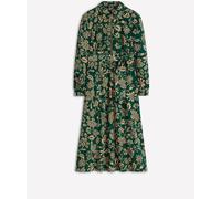 Boden Boden Green Adelaide Zip Cord Midi Dress Green EU 44 Regular (UK 16 R)