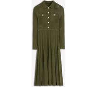 Boden Boden Green Bronte Knitted Rib Shirt Dress Green EU 42 Regular (UK 14 R)