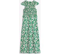 Boden Boden Green Carolina Smocked Midi Dress Green EU 44 Regular (UK 16 R)