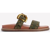 Boden Boden Green Caryl Double Strap Sandals
