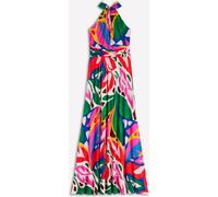 Boden Boden Green Sydney Twist Neck Jersey Dress Green EU 44 Regular (UK 16 R)
