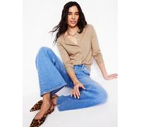 Boden Boden Natural Eva Cashmere Crew Cardigan