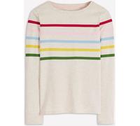 Boden Boden Natural Olivia Long Sleeve Breton T-Shirt