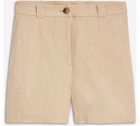 Boden Boden Natural Westbourne 100% Linen Shorts Natural EU 46 (UK 18)