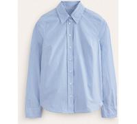 Boden Boden Navy Blue Petite Petite Sienna 100% Cotton Shirt Navy Blue 10 R