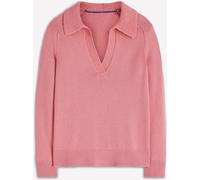 Boden Boden Pink Cotton Henley Jumper
