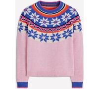 Boden Boden Pink Eleanor Fair Isle Jumper