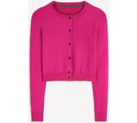 Boden Boden Pink Emilia Cotton Cropped Cardigan