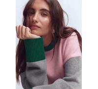 Boden Boden Pink Lucy Relaxed Cotton Jumper