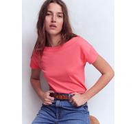 Boden Boden Pink Supersoft Boat Neck T-Shirt