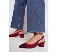 Boden Boden Red Ailsa Block Heel Slingbacks Shoes Red EU 37 (UK 4)