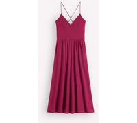 Boden Boden Red Cross Back Jersey Dress Red 38