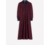 Boden Boden Red Empire Waistline Shirt Dress Red EU 38 Regular (UK 10 R)