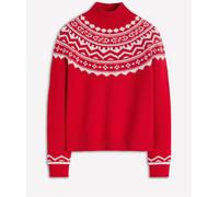 Boden Boden Red Marion Merino High Neck Jumper