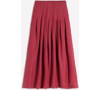 Boden Boden Red Valentina linen Skirt Red EU 42 Regular (UK 14 R)