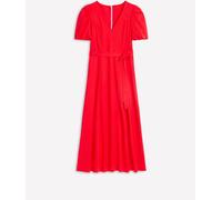 Boden Boden Red Volume Sleeve Midi Dress Red 14 R