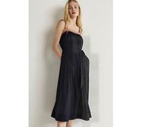 Boden Crochet Trim Jersey Maxi Dress Nav Taille: 16P | Robes Outlet | Femme